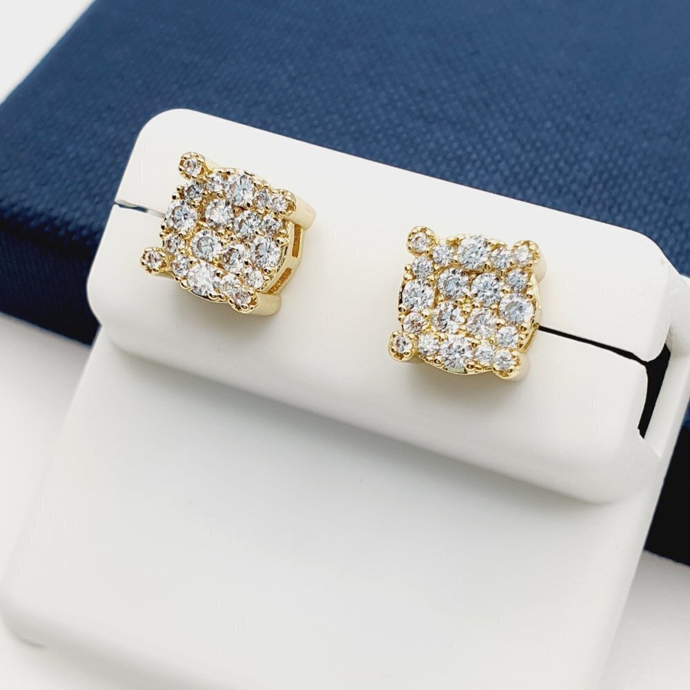 14k Gold Plated Cubic Zircon Earrings Inus1br309 50$